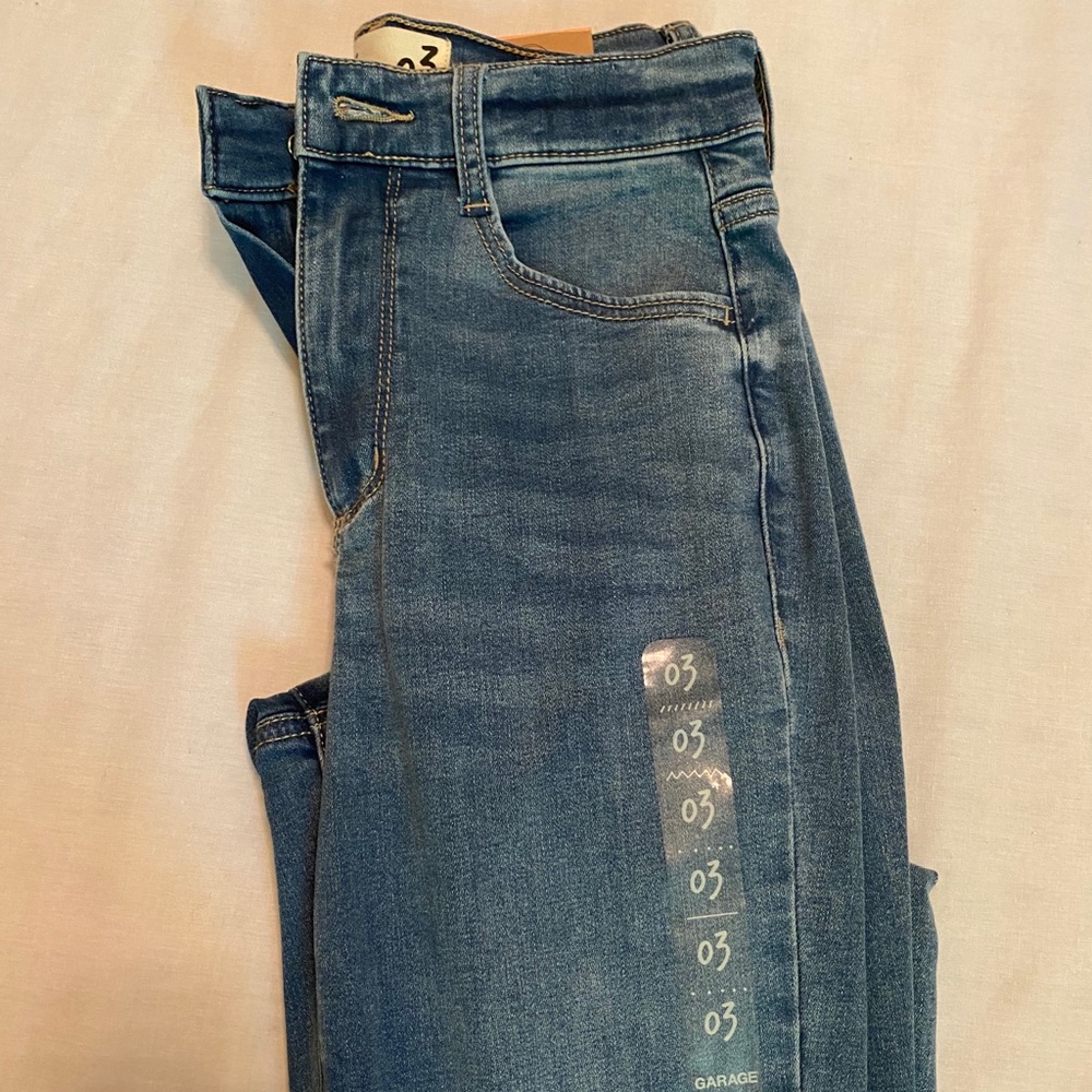 NWT- stretch high rise jeggings